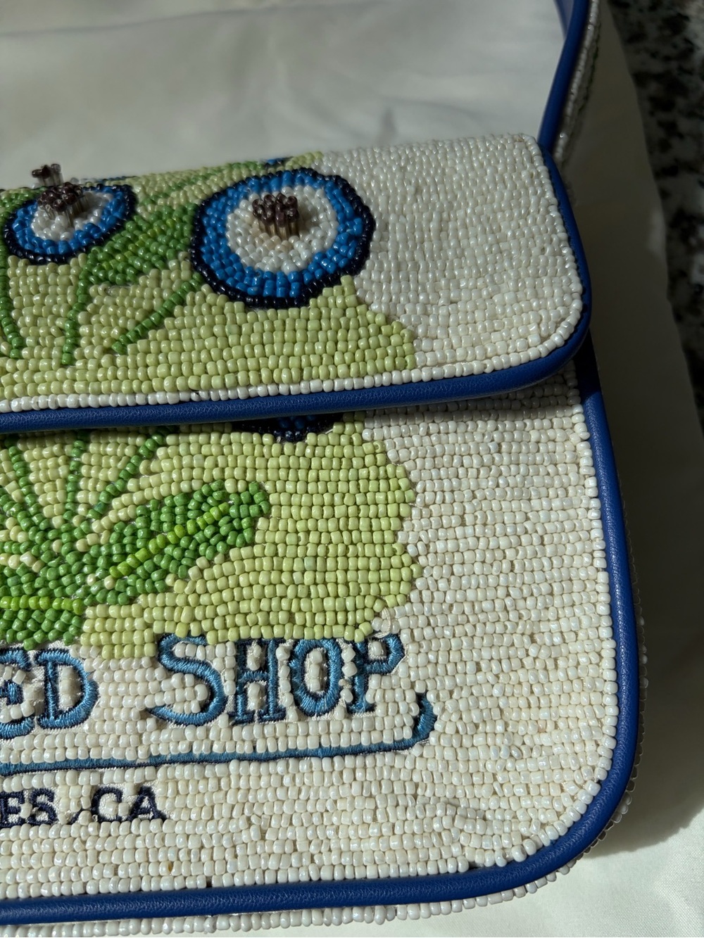 STAUD baby blue eyes Los Angeles Tommy bag - Picture 4 of 8